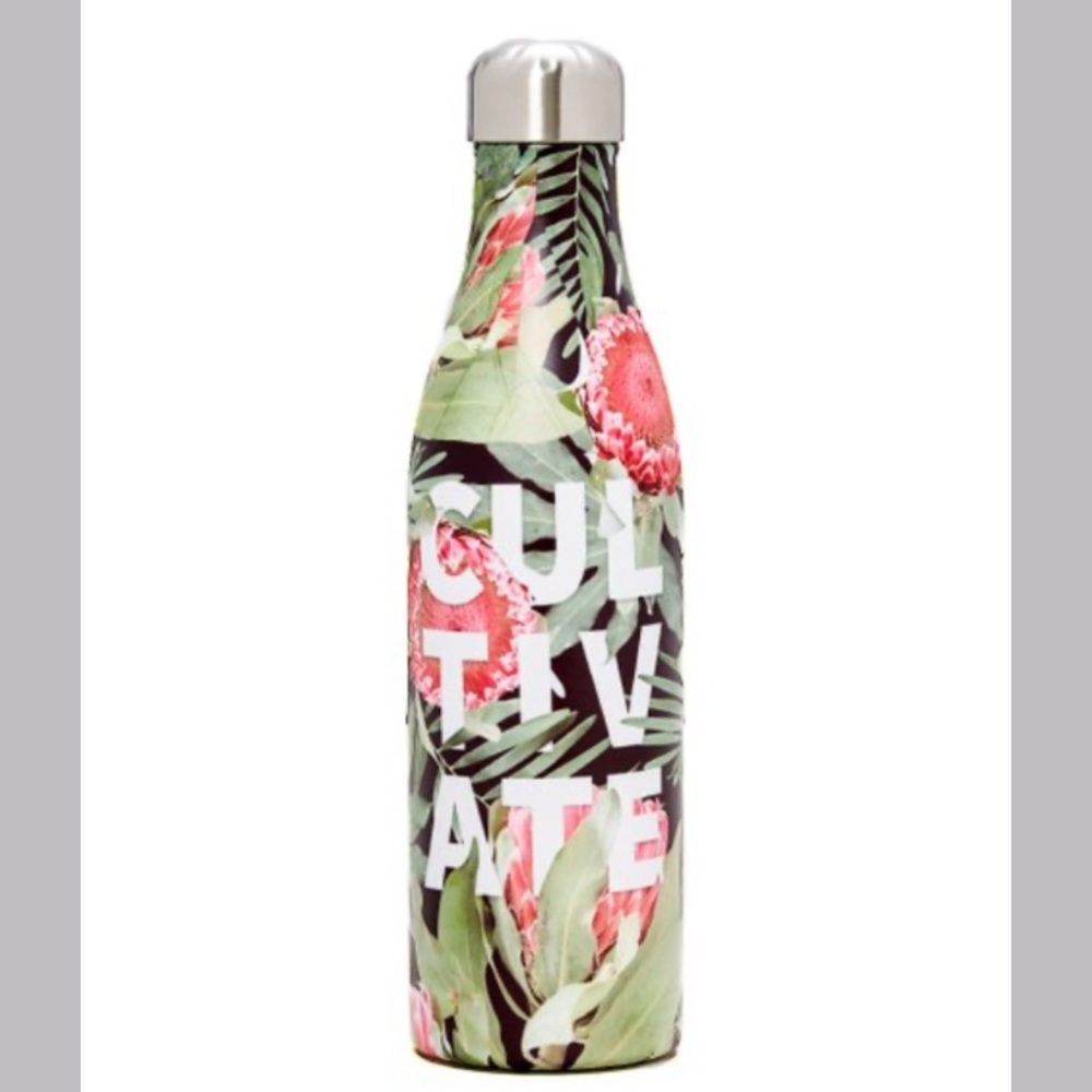 “Cultivate” 25 oz Steel Water Bottle.